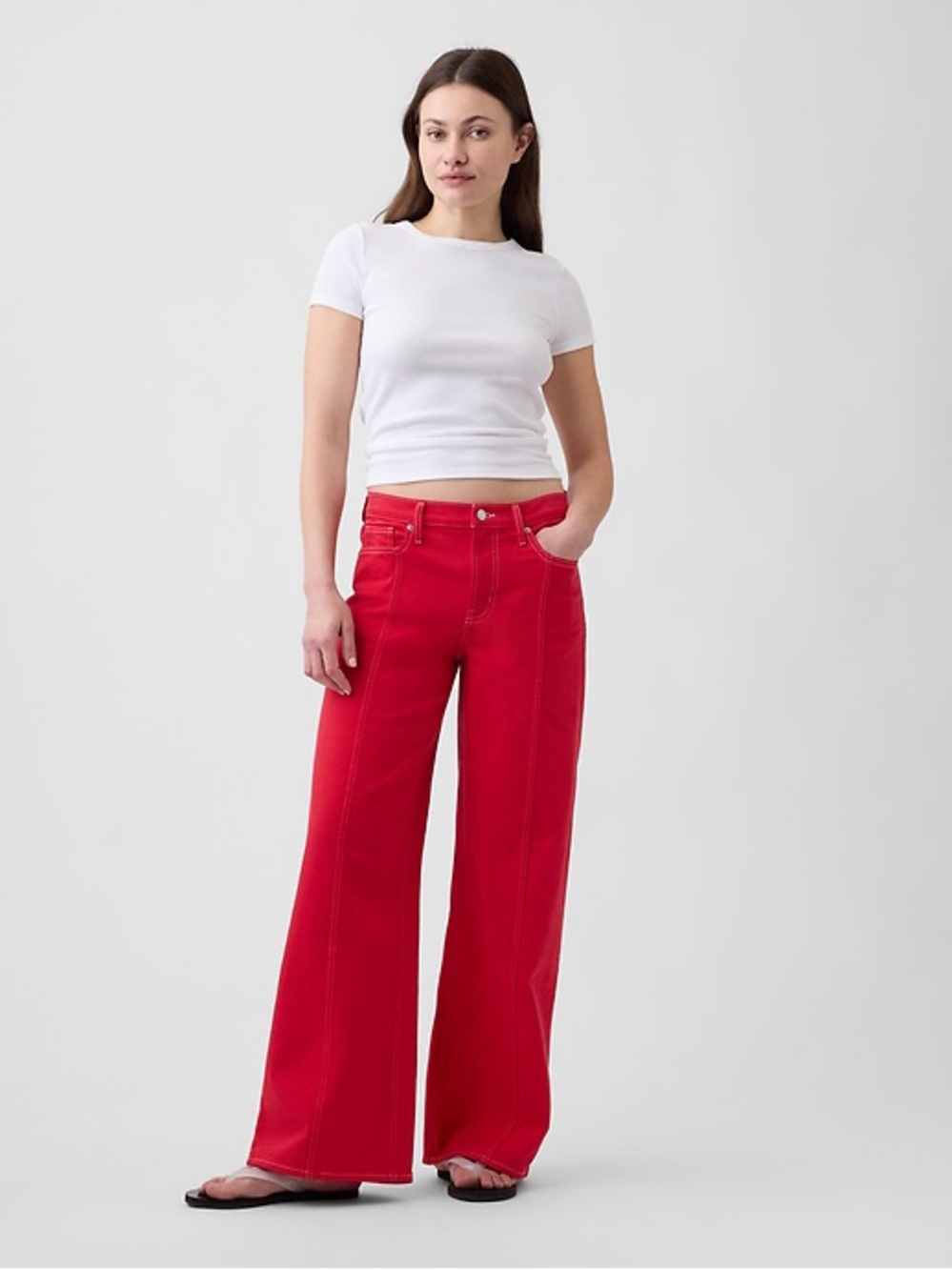 GAP wide leg Jean - Sz 12/31R